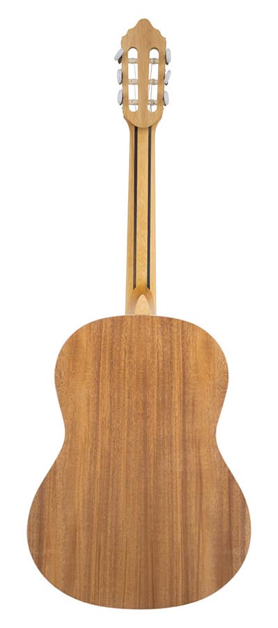 Valencia: Klassieke gitaar 4/4, hybride hals, sitka spar & mahonie, paars
