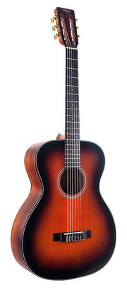 Valencia VA434CSB Klassieke auditoriumgitaar met nylon snaren 4/4 – Classic Sunburst