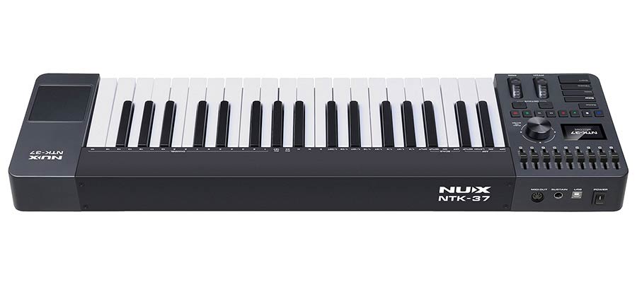 NUX NTK-37 USB-MIDI-keyboardcontroller