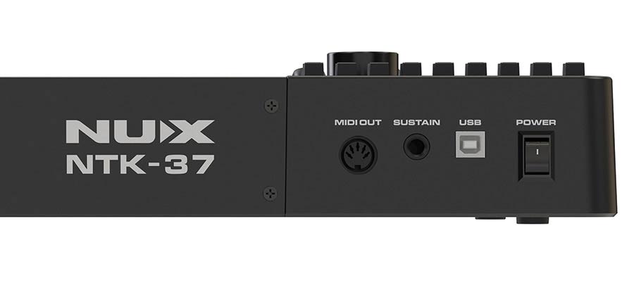 NUX NTK-37 USB-MIDI-keyboardcontroller