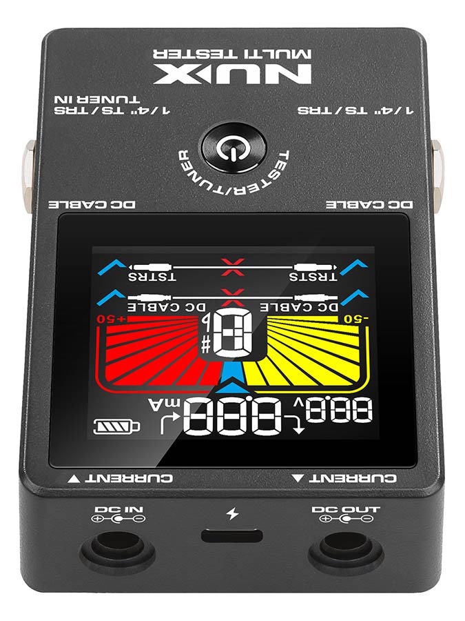 NUX NMT-1 4-in-1 Multi-tester for audio and DC cables
