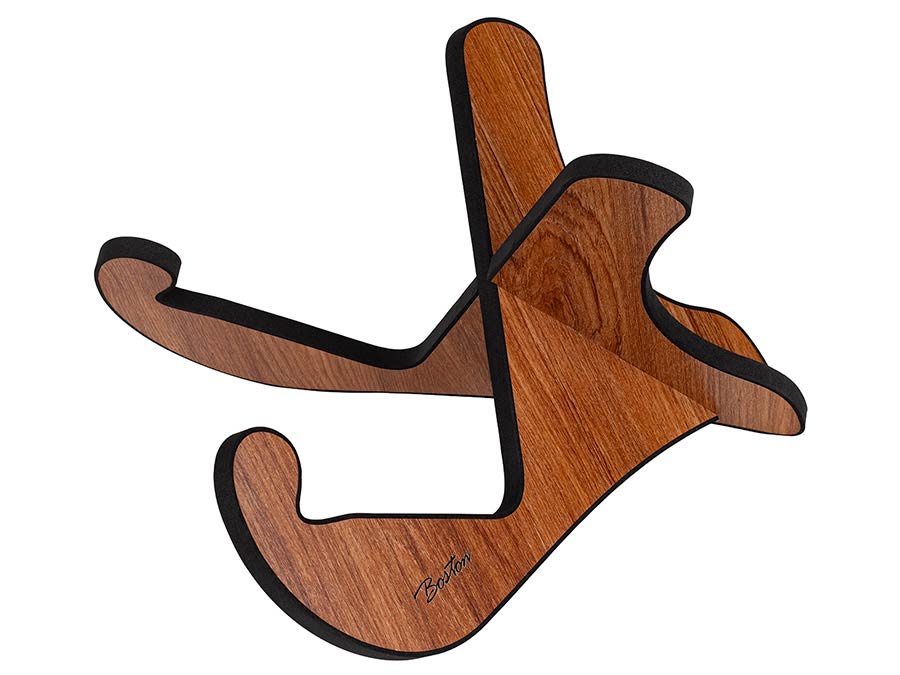 Boston GSX-100 guitar stand X-model, fiberboard with foam mounted edges