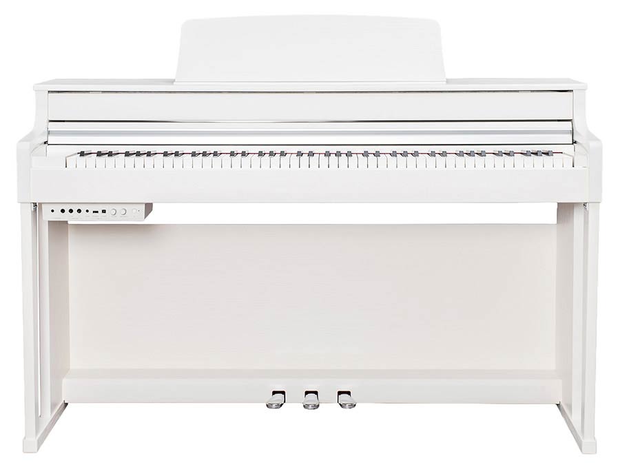 Medeli UP405E/WH digitale piano 88 grand action toetsen (wit satijn)