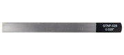 Boston GTNF-028 gauged nut slotting file 0.028" (0.70mm) 150x12mm, 65Mn carbon steel HRC 35-55 hardness