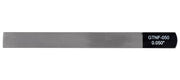 Boston GTNF-050 gauged nut slotting file 0.050" (1.25mm) 150x12mm, 65Mn carbon steel HRC 35-55 hardness