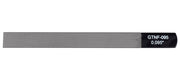 Boston GTNF-095 gauged nut slotting file 0.095" (2.40mm) 150x12mm, 65Mn carbon steel HRC 35-55 hardness