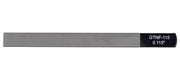 Boston GTNF-115 gauged nut slotting file 0.115" (2.90mm) 150x12mm, 65Mn carbon steel HRC 35-55 hardness