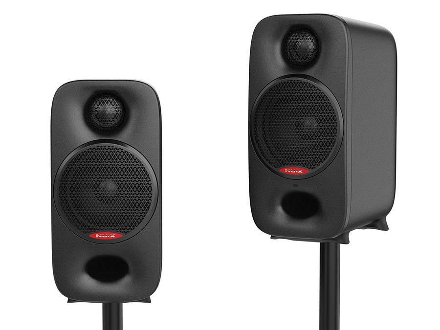 NUX AXON 3 actieve studio monitor set 90 watt met draagtas