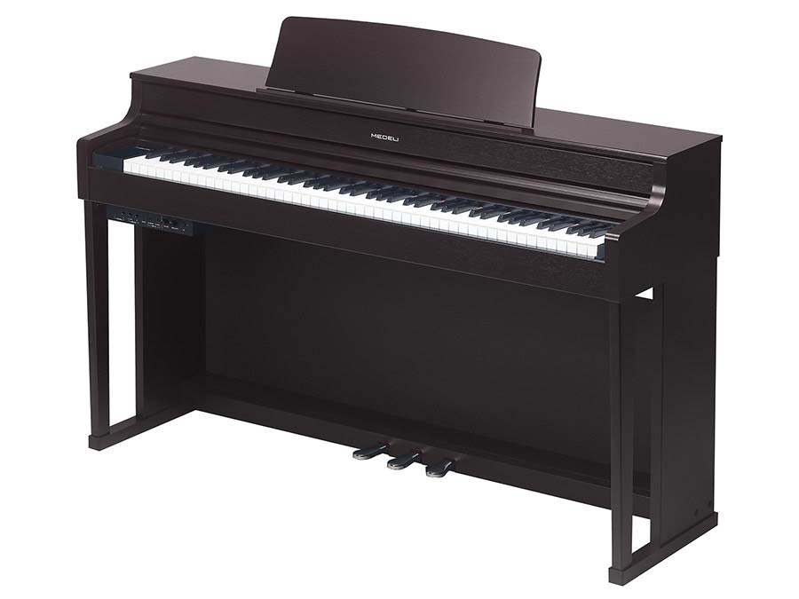 Medeli UP405E/RW digitale piano met G3P-klavier – palissander satijn