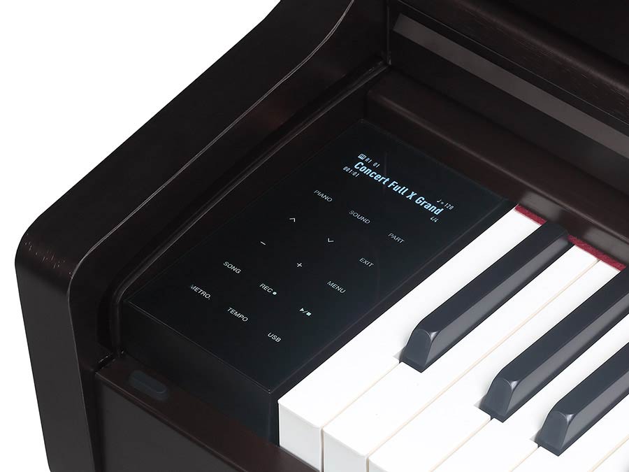 Medeli UP405E/RW digitale piano met G3P-klavier – palissander satijn