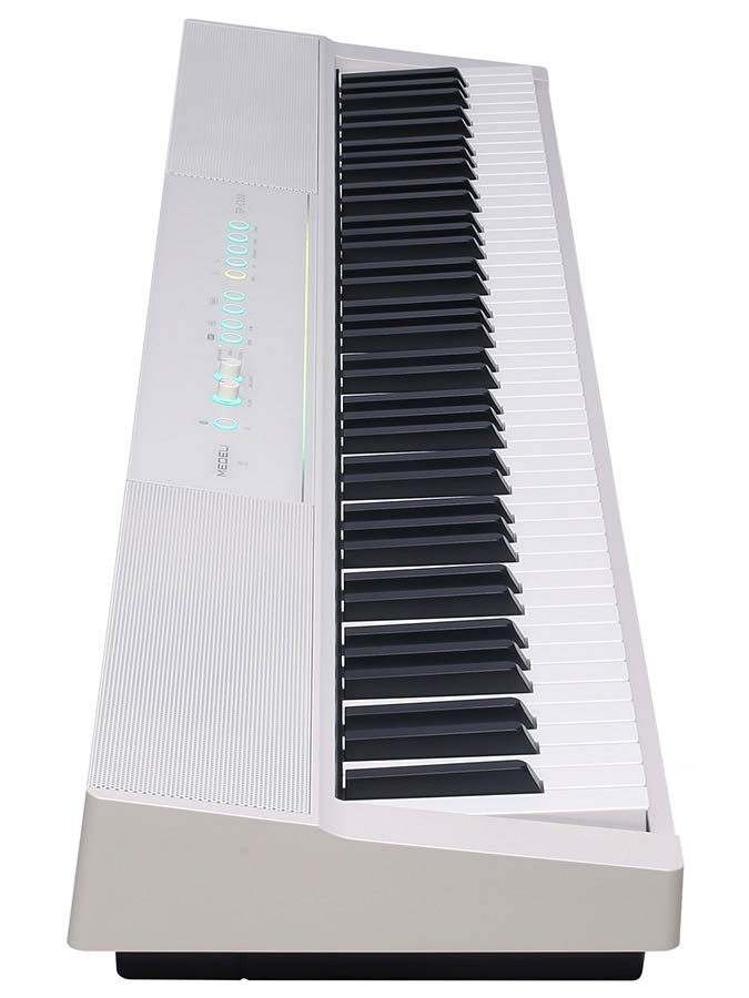 Medeli - SP-C220/WH - digital compact stage piano, 88 keys 3-sensor hammer action, biamped 2 x 13W + 2 x 7W, white