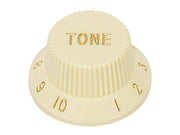 Boston KI-240-T bell knob, Stallion, ivory, tone, metric, fits 18 coarse knurl (Alpha) incl. Japan