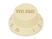 Boston KI-240-V bell knob, Stallion, ivory, volume, metric, fits 18 coarse knurl (Alpha) incl. Japan