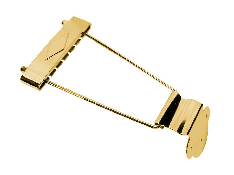Boston T-2-G 335-model staartstuk voor semi-akoestische gitaar goud