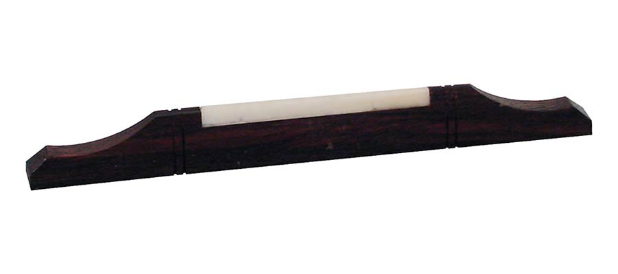 Boston P-111-P brug voor mandoline, palissander, galalith kam, voor vlakke top