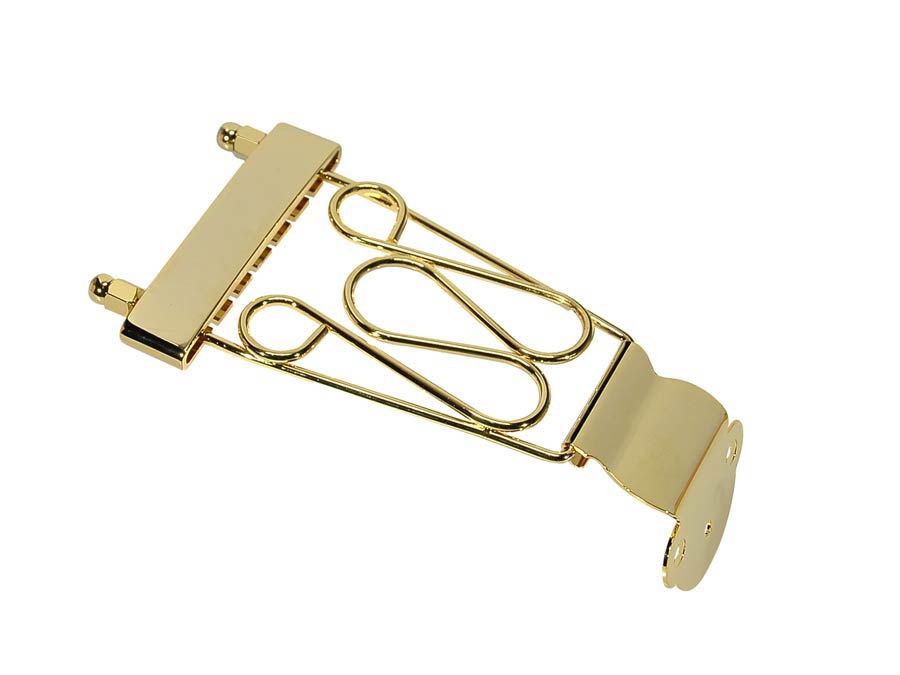Boston T-3-G sierstaartstuk met 2 krullen 46 + 115 mm goud