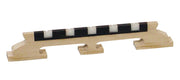 Boston P-1212 brug voor banjo, esdoorn, ebben+galalith kam, voor 5 snarige banjo, hoogte: 1/2"