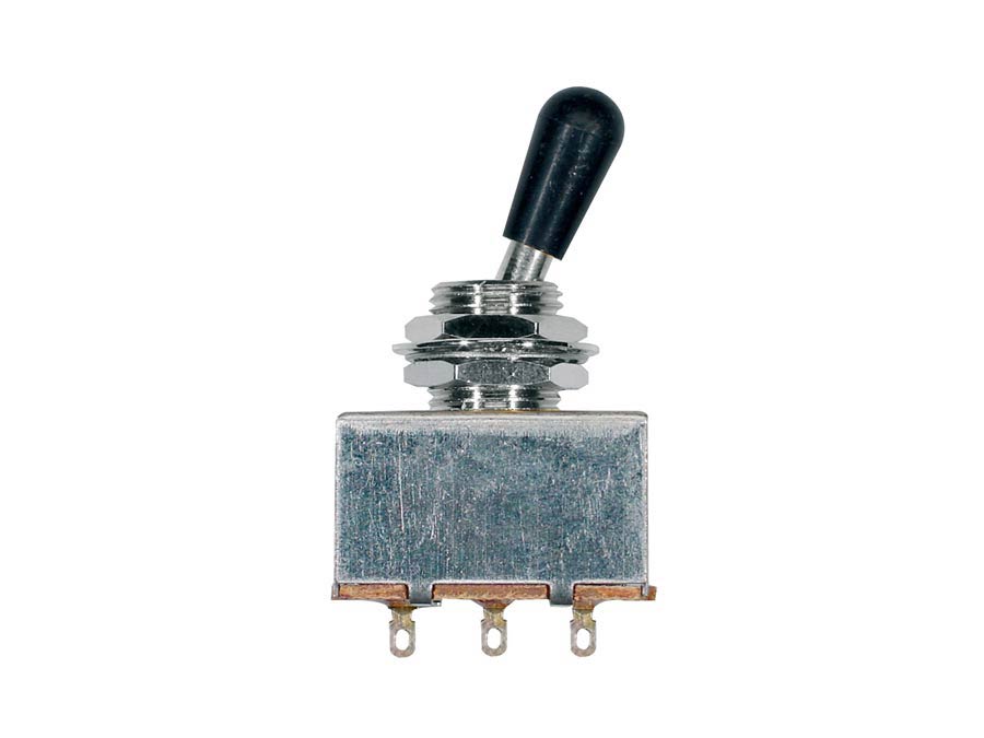 Boston SW-5-CB 3-weg toggle-schakelaar blokmodel nikkel