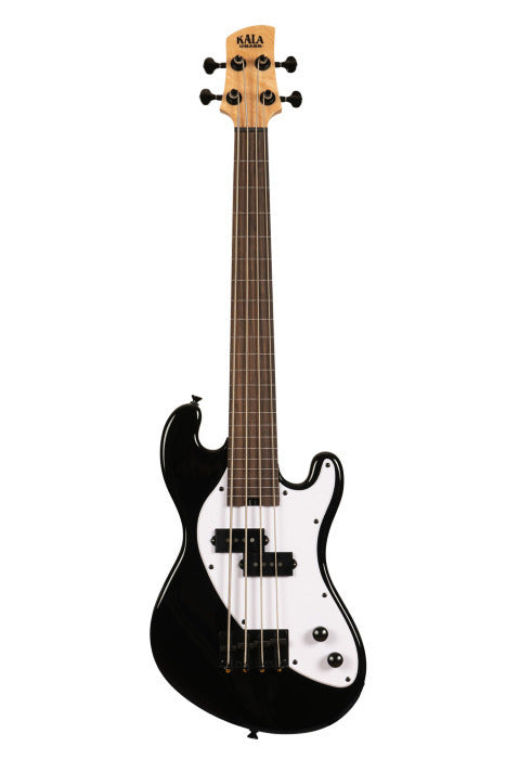 Kala-Ubass-Sb-Bk-Fl-Fretless Version Of Kala’s Solid Body U•bass®!
