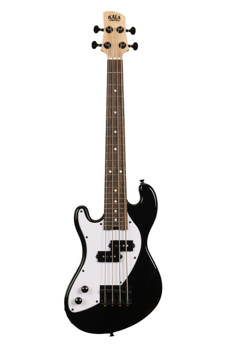 kala - Solid Body 4-String Jet Black Fretted U•BASS® Left Handed