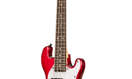 kala - Solid Body 4-String Candy Apple Red Fretted U•BASS®