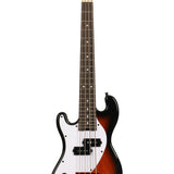 Kala-Ubass-Sb-Tb-Fs-L-Tobacco Burst Fretted U•bass® Left Handed