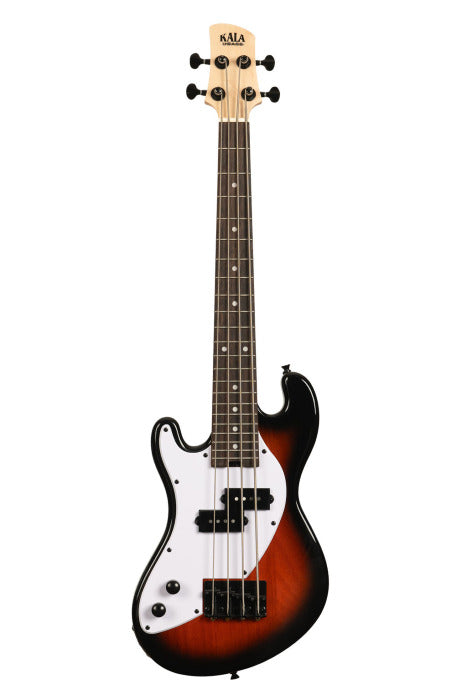 Kala-Ubass-Sb-Tb-Fs-L-Tobacco Burst Fretted U•bass® Left Handed