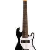Kala-Ubass-Sb5-Bk-Fs-5-String Jet Black Fretted U•bass®