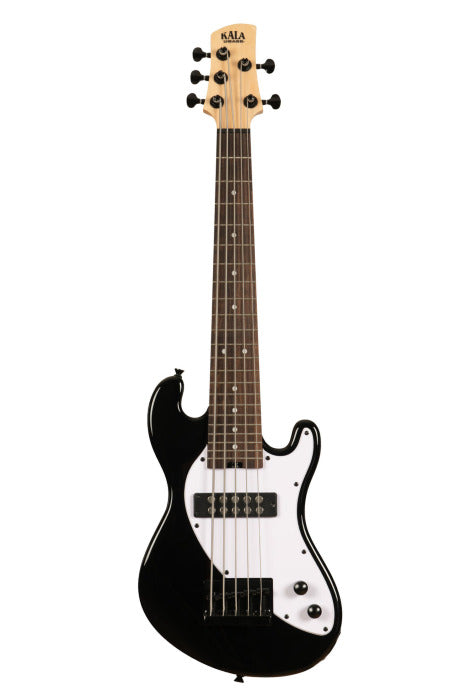 Kala-Ubass-Sb5-Bk-Fs-5-String Jet Black Fretted U•bass®