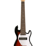 Kala-Ubass-Sb5-Tb-Fs-5-String Tobacco Burst Fretted U•bass®