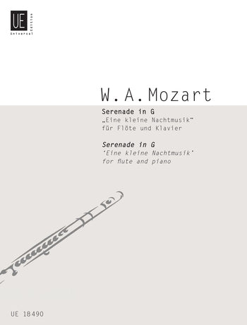 Mozart: Serenade "Eine kleine Nachtmusik" G-Dur (Dwarsfluit, Piano)