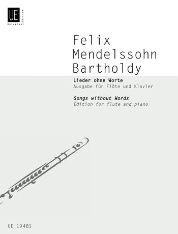 Mendelssohn Bartholdy: Lieder ohne Worte (Dwarsfluit, Piano)