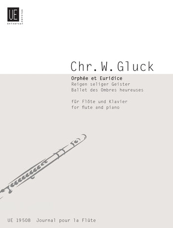 Gluck: Reigen seliger Geister aus "Orphée et Euridice" Band 28 (Dwarsfluit, Piano)