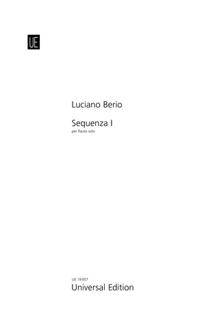 Berio: Sequenza I (Dwarsfluit)
