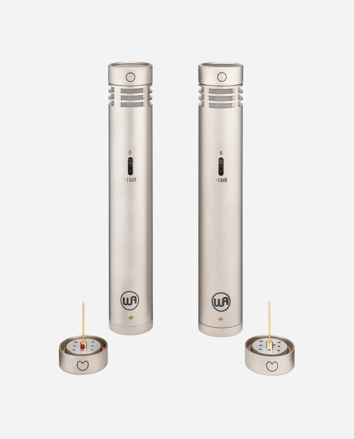 Warm Audio - WA84OCNST - Premium Stereo Package Multi-pattern Small Diaphragm Condenser Microphones