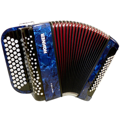 Hohner Accordeon, Nova II 60A, Blauw, C-Griff – HOA1234
