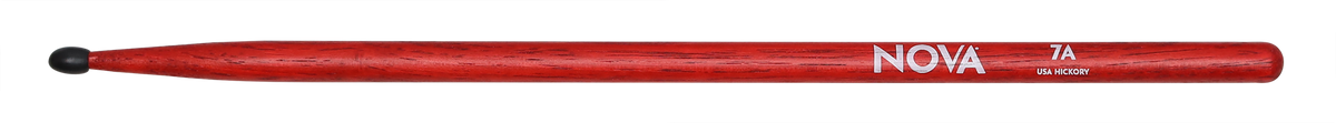 Vic Firth 7ANR NOVA drumstokken – nylon tip rood