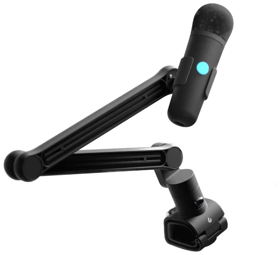 LAVA Genie draadloze microfoon zwart
