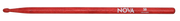 Vic Firth 5BR NOVA drumstokken – houten tip rood