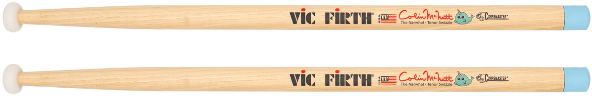 Vic Firth snaredrumstokken, tenor, Corpsmaster, Colin McNutt, SCMTS