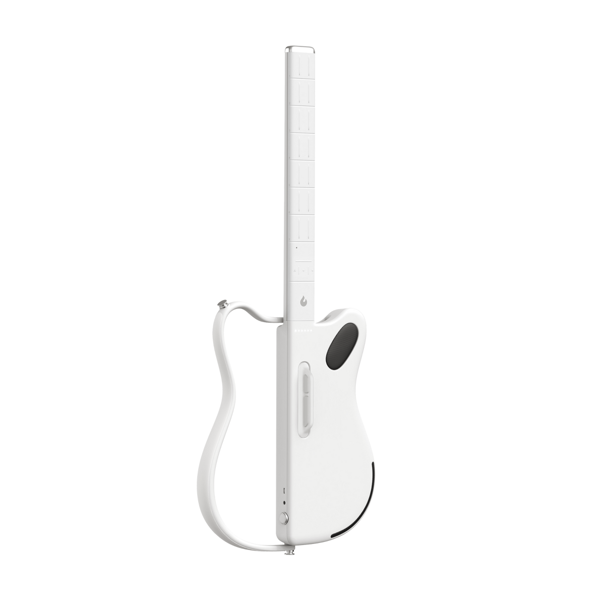 LAVA Genie Smart Guitar White incl. Custom Travel Case