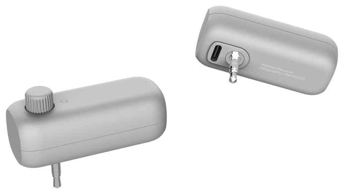 LAVA Genie draadloze microfoon wit