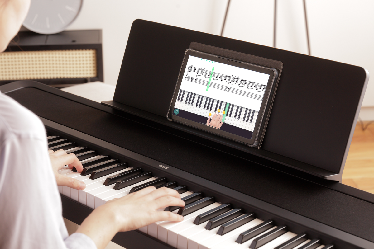 Korg Digitale Piano, B2+, USB-C, zwart