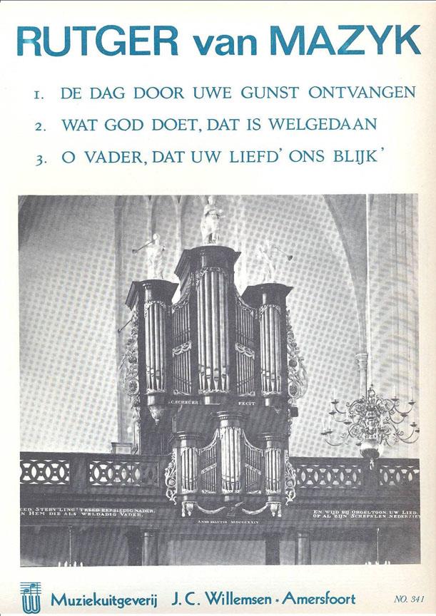 Rutger van Mazyk: Psalmen en Gezangen