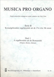 Musica Pro Organo Serie B Koraalgebonden Orgelmuziek 17E