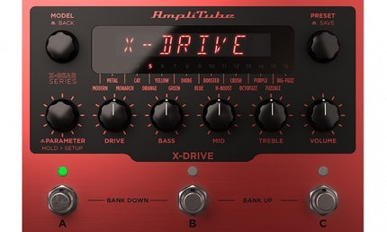 IK Multimedia - IKMXGPEDALXDRIVE - Boutique Pedal with 16 Overdrive and Distortion Effects