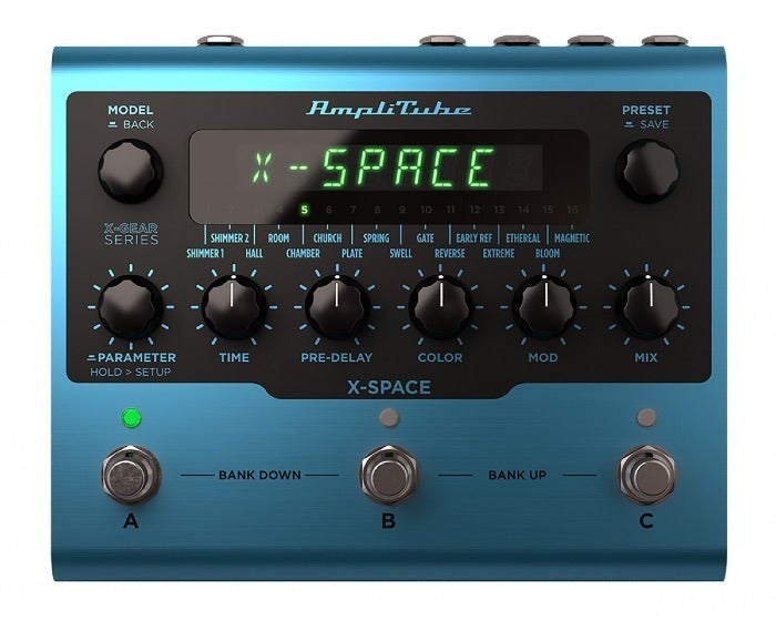 IK Multimedia - IKMXGPEDALXSPACE - Stereo Reverb-pedal