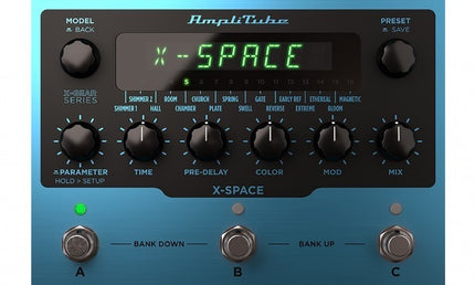 IK Multimedia - IKMXGPEDALXSPACE - Stereo Reverb-pedal