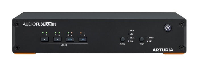 Arturia - Araudiofusex8in - 8-Channel Analog-to-Adat Converter