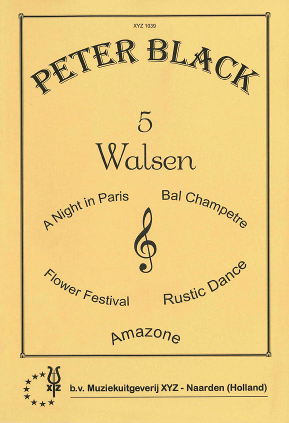 Black: 5 Walsen (Accordeon) afbeelding 2